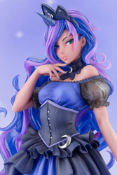 Size: 667x1000 | Tagged: safe, derpibooru import, princess luna, human, anime, clothes, corset, dress, gown, humanized, kotobukiya, kotobukiya princess luna, solo