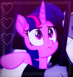 Size: 283x300 | Tagged: safe, derpibooru import, edit, screencap, storm king, twilight sparkle, twilight sparkle (alicorn), alicorn, pony, my little pony: the movie, :c, cropped, cute, female, frown, heart, icon, mare, profile picture, solo, solo focus, twiabetes, twilight is not amused, unamused, unimpressed