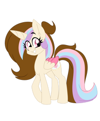 Size: 1280x1556 | Tagged: safe, artist:ladylullabystar, derpibooru import, oc, oc only, oc:lita sparkle, alicorn, pony, female, mare, simple background, solo, transparent background, two toned wings, wings