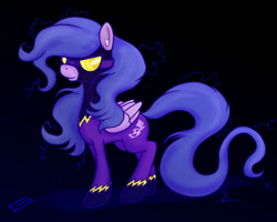 Size: 840x673 | Tagged: safe, artist:gingersnap913, ponerpics import, oc, oc only, oc:skimmer web, pegasus, pony, clothes, deleted from derpibooru, female, goggles, mare, shadowbolts, shadowbolts costume, solo