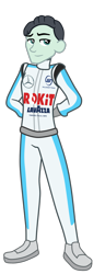 Size: 676x1764 | Tagged: safe, artist:gmaplay, derpibooru import, equestria girls, equestria girls-ified, formula 1, nicholas latifi, solo