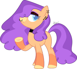 Size: 2362x2122 | Tagged: safe, artist:kurosawakuro, derpibooru import, oc, earth pony, pony, base used, female, mare, offspring, parent:flash sentry, parent:pinkie pie, parents:pinkiesentry, simple background, solo, transparent background