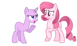 Size: 1819x1094 | Tagged: safe, artist:guruyunus17, derpibooru import, oc, oc only, oc:annisa trihapsari, earth pony, pony, base, base used, earth pony oc, female, mare, not rarity, open mouth, pink body, pink hair, simple background, solo, transparent background, vector