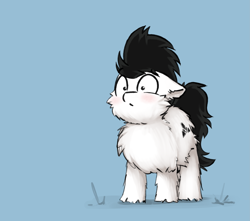 Size: 2951x2614 | Tagged: safe, artist:vipy, derpibooru import, oc, oc:vipy, earth pony, pony, chest fluff, fluffy