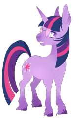 Size: 3028x4688 | Tagged: safe, artist:sorasku, derpibooru import, twilight sparkle, unicorn twilight, pony, unicorn, female, glasses, mare, simple background, solo, transparent background, unshorn fetlocks