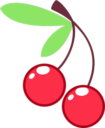 Size: 745x909 | Tagged: safe, artist:zacatron94, derpibooru import, cherry berry, .ai available, .svg available, cherry, food, no pony, simple background, svg, transparent background, vector