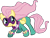 Size: 1280x967 | Tagged: safe, artist:benpictures1, derpibooru import, fluttershy, saddle rager, pegasus, pony, power ponies (episode), female, inkscape, lip bite, power ponies, simple background, solo, transparent background, vector