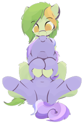 Size: 1346x2000 | Tagged: safe, artist:rhythmpixel, derpibooru import, oc, oc only, earth pony, pony, hug