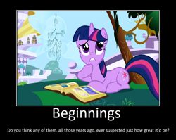 Size: 1078x860 | Tagged: safe, artist:thejboy88, derpibooru import, edit, edited screencap, screencap, twilight sparkle, friendship is magic, motivational poster