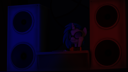 Size: 1920x1080 | Tagged: safe, artist:mr.tektite, ponerpics import, dj pon-3, vinyl scratch, 3d, beer, comic, drinking, nightclub, party hard, solo, speakers