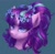 Size: 1480x1440 | Tagged: safe, alternate version, artist:orchidpony, derpibooru import, starlight glimmer, pony, unicorn, blue background, bust, cute, ear fluff, ears, female, floral head wreath, flower, glimmerbetes, heart eyes, mare, portrait, redraw, simple background, smiling, solo, teal background, wingding eyes