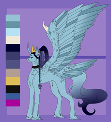 Size: 3100x3381 | Tagged: safe, artist:amcirken, derpibooru import, oc, oc:amelio, alicorn, pony, butt wings, female, mare, reference sheet, solo, tail feathers, wings