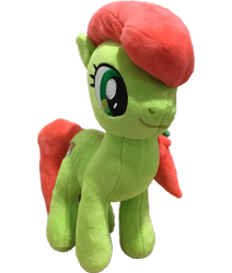 Size: 2079x2448 | Tagged: safe, artist:topsangtheman, derpibooru import, peachy sweet, earth pony, pony, apple family member, irl, photo, plushie, simple background, solo, transparent background