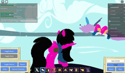 Size: 1440x837 | Tagged: safe, derpibooru import, oc, pony, roblox, wings