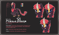 Size: 5000x3000 | Tagged: safe, artist:eqlipse, derpibooru import, oc, oc only, oc:hibiscus bloom, kirin, emote, emotes, facial expressions, female, mare, reference sheet