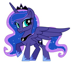 Size: 2500x2194 | Tagged: safe, artist:roze23, derpibooru import, princess luna, alicorn, pony, female, high res, mare, simple background, solo, spread wings, transparent background, wings