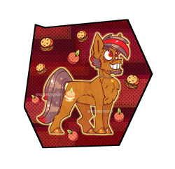 Size: 2536x2457 | Tagged: safe, artist:spudsmcfrenzy, derpibooru import, oc, earth pony, pony, male, solo, stallion