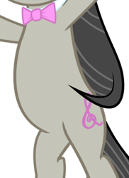 Size: 327x448 | Tagged: safe, artist:fuzzywuff, derpibooru import, edit, octavia melody, earth pony, pony, belly, bipedal, bowtie, cropped, female, high res, pictures of bellies, simple background, solo, transparent background, vector, vector edit