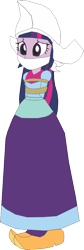 Size: 340x1014 | Tagged: safe, artist:caido58, derpibooru import, twilight sparkle, equestria girls, arm behind back, bondage, bound and gagged, cloth gag, dutch, gag, rope, simple background, solo, tied up, transparent background