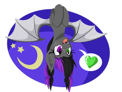 Size: 1600x1200 | Tagged: safe, artist:willoillo, derpibooru import, oc, oc only, oc:candlelight sonata, bat pony, pony, bat pony oc, heterochromia