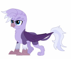 Size: 1024x849 | Tagged: safe, artist:kabuvee, derpibooru import, oc, griffon, simple background, solo, white background