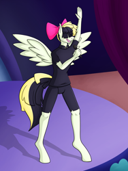 Size: 1500x2000 | Tagged: safe, artist:silly-yellow-pone, derpibooru import, songbird serenade, anthro, my little pony: the movie, commission, commissioner:reversalmushroom