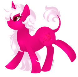 Size: 1422x1411 | Tagged: safe, artist:kireikirei, derpibooru import, oc, oc:astraea, classical unicorn, unicorn, cloven hooves, female, leonine tail, long mane, mare, simple background, solo, transparent background, unshorn fetlocks