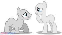 Size: 1880x1052 | Tagged: safe, artist:amgiwolf, derpibooru import, oc, oc only, earth pony, pony, bald, base, earth pony oc, eyelashes, female, male, mare, oc x oc, raised hoof, raised leg, shipping, simple background, smiling, stallion, straight, transparent background