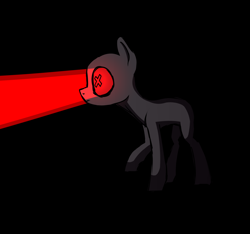 Size: 1920x1800 | Tagged: safe, artist:superderpybot, ponybooru exclusive, oc, oc only, abstract, black background, dark, glow, glowing eyes, simple background, solo, x eyes