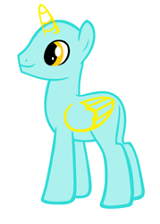 Size: 1120x1568 | Tagged: safe, artist:amelia-bases, derpibooru import, oc, oc only, alicorn, pony, alicorn oc, bald, base, horn, male, simple background, smiling, solo, stallion, white background, wings