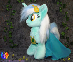 Size: 2686x2304 | Tagged: safe, artist:1stastrastudio, derpibooru import, lyra heartstrings, pony, unicorn, clothes, dress, irl, photo, plushie, solo