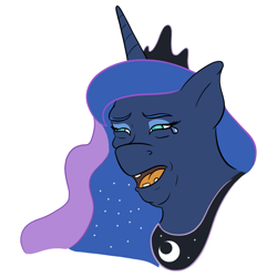 Size: 1311x1311 | Tagged: safe, artist:cocaine, derpibooru import, princess luna, alicorn, pony, laughing, meme, ponified