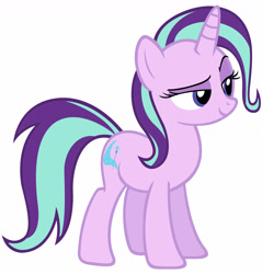 Size: 1600x1676 | Tagged: safe, alternate version, artist:thehumanboywonder, derpibooru import, trixie, alternate universe, implied starlight glimmer, not starlight glimmer, palette swap, recolor