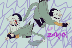 Size: 1772x1181 | Tagged: safe, derpibooru import, oc, oc:zeroth, bird, griffon, a bird that acts like a cat, griffon oc, i have no idea