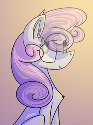 Size: 2600x3500 | Tagged: safe, artist:chipwanderer, derpibooru import, sweetie belle, pony, unicorn, female, filly, gradient background, high res, solo