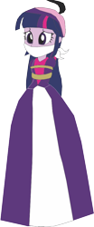 Size: 414x998 | Tagged: safe, artist:caido58, derpibooru import, twilight sparkle, twilight sparkle (alicorn), alicorn, equestria girls, 1000 hours in ms paint, arm behind back, bondage, bound and gagged, cloth gag, gag, simple background, solo, tied up, transparent background