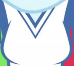 Size: 2153x1920 | Tagged: safe, derpibooru import, screencap, rainbow dash, equestria girls, equestria girls series, sock it to me, spoiler:eqg series (season 2), boobshot, breasts, cropped, female, pictures of chests, solo