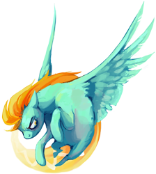 Size: 1293x1442 | Tagged: safe, artist:baccizoof, derpibooru import, lightning dust, pegasus, pony, simple background, solo, transparent background