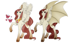 Size: 1280x770 | Tagged: safe, artist:nathy2001, derpibooru import, fluttershy, bat pony, pegasus, pony, alternate design, bat ponified, cloven hooves, element of kindness, female, flutterbat, mare, race swap, redesign, simple background, solo, spread wings, transparent background, unshorn fetlocks, wings