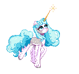 Size: 157x148 | Tagged: safe, artist:kotkkira, derpibooru import, oc, oc only, oc:amelia, pony, unicorn, pixel art, simple background, solo, transparent background