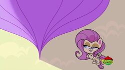 Size: 1920x1080 | Tagged: safe, derpibooru import, fluttershy, close encounters of the balloon kind, my little pony: pony life, spoiler:pony life season 2, treehouse logo