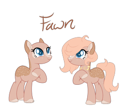 Size: 4279x3718 | Tagged: safe, artist:articfoxdraws, artist:lazuli0209, derpibooru import, oc, oc only, oc:fawn, earth pony, pony, base used, body freckles, female, freckles, hair over one eye, jewelry, mare, necklace, offspring, parent:big macintosh, parent:fluttershy, parents:fluttermac, simple background, transparent background