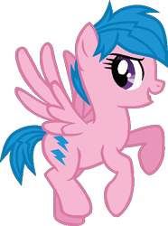 Size: 437x588 | Tagged: safe, artist:pegasski, derpibooru import, firefly, pegasus, pony, base used, eyelashes, female, mare, open mouth, rearing, simple background, solo, transparent background