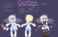 Size: 3676x2326 | Tagged: safe, artist:nootaz, derpibooru import, oc, oc:corrupted noot, oc:nootaz, semi-anthro, reference sheet