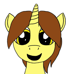 Size: 2361x2540 | Tagged: safe, artist:thefieldsofice, derpibooru import, oc, oc:starlight, unicorn, head, horn, looking at you, open mouth, solo, unicorn oc