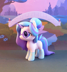 Size: 699x750 | Tagged: safe, artist:krowzivitch, derpibooru import, oc, oc:comet, pony, unicorn, figurine, irl, photo, solo