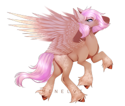 Size: 2428x2060 | Tagged: safe, artist:minelvi, derpibooru import, oc, oc only, pegasus, pony, colored hooves, eyelashes, hoof fluff, looking up, pegasus oc, rearing, signature, simple background, solo, transparent background, wings