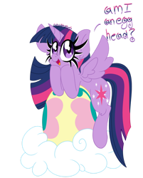 Size: 1280x1595 | Tagged: safe, artist:ladylullabystar, derpibooru import, twilight sparkle, twilight sparkle (alicorn), alicorn, pony, cloud, egg, implied fluttershy, simple background, solo, transparent background