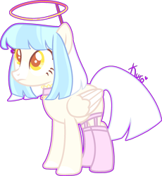 Size: 1737x1884 | Tagged: safe, artist:kurosawakuro, derpibooru import, oc, pegasus, pony, clothes, female, mare, simple background, socks, solo, transparent background