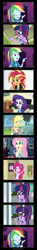 Size: 1074x7295 | Tagged: safe, artist:thejboy88, derpibooru import, edit, edited screencap, screencap, applejack, fluttershy, pinkie pie, rainbow dash, rarity, sci-twi, sunset shimmer, twilight sparkle, equestria girls, friendship games, comic, humane five, humane seven, humane six, screencap comic